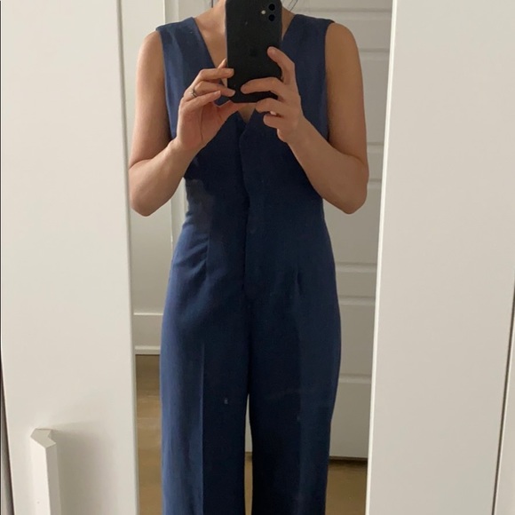 Topshop jumpsuit, blue, size 2 - FINAL PRICE - Picture 4 of 5